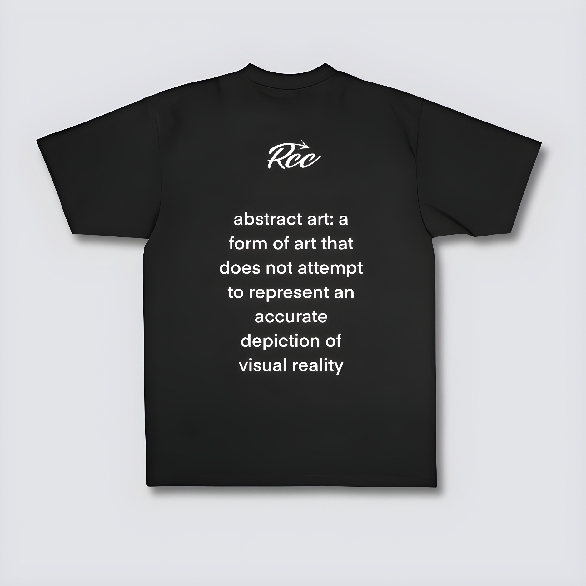 RK ABSTRACT TEE BLACK